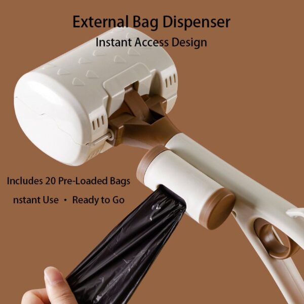 Eco-Friendly Dog Poop Picker with Odor Control