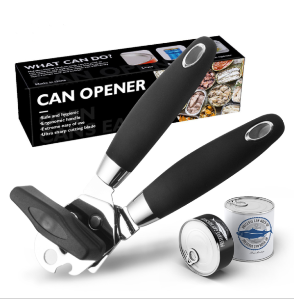 Stainless Steel Multi-Function Can Opener