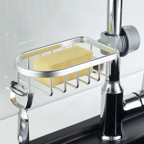Sponge Drain Hanging Basket Sink Storage Rack